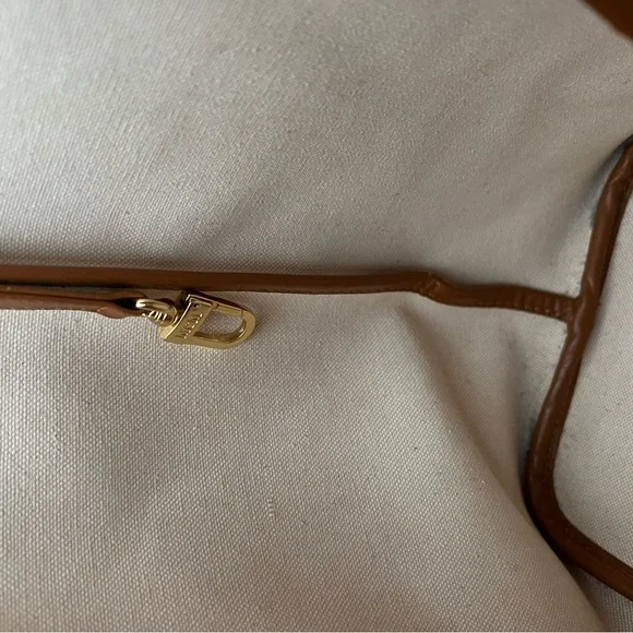 MCM Cognac and Orange Visetos Tote - Picture 12 of 15